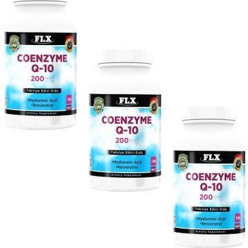 Flx Coenzyme Q-10 200 mg 180 Tablet