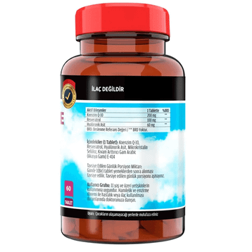 Flx Coenzyme Q-10 200 mg 60 Tablet