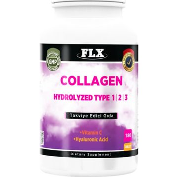 Flx Collagen Hydrolyzed Tip 1-2-3 180 Tablet