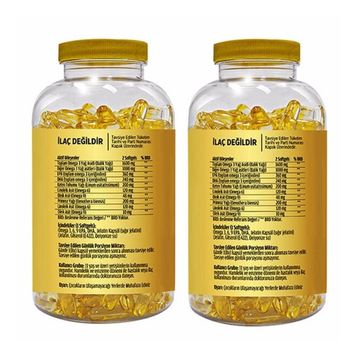 Flx Omega 3 2x180 Kapsül Balık Yağı