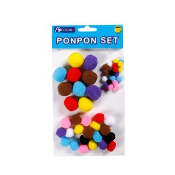 Fly 50'li Karışık Pon Pon