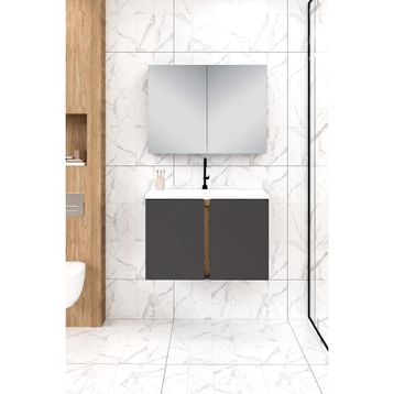Fly Lavina 80 cm MDF Banyo Dolabı