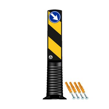 FM Trafik 100 mm Esnek Refüj Başı Levhası