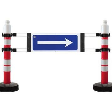 FM Trafik 120x180 cm Dubalı Uyarı Levhalı Bariyer