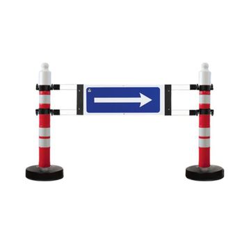 FM Trafik 120x180 cm Dubalı Uyarı Levhalı Bariyer
