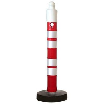 FM Trafik 12404DBR 110 mm Dubalı Uyarı Dikmesi