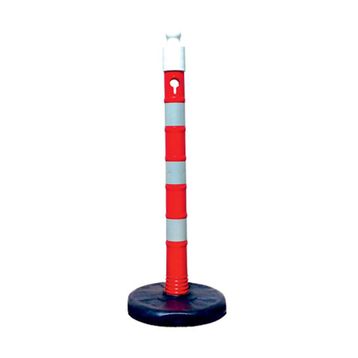 FM Trafik 12420DBR 80 mm Dubalı Uyarı Dikmesi