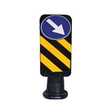 FM Trafik 300 mm Esnek Refüj Başı Levhası