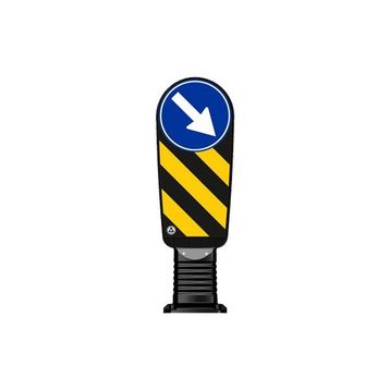 FM Trafik 300 mm Esnek Refüj Başı Levhası