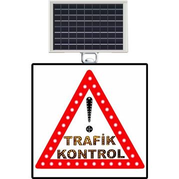 FM Trafik 600x600 mm Dikkat Trafik Kontrol