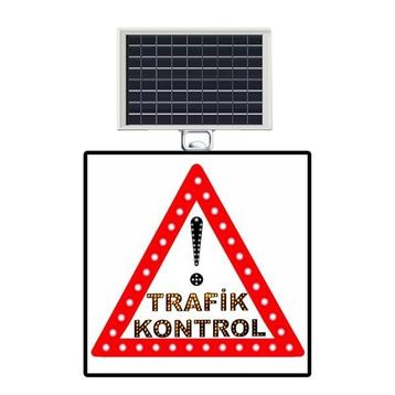 FM Trafik 600x600 mm Dikkat Trafik Kontrol