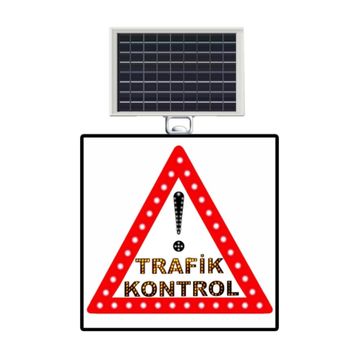 FM Trafik 600x600 mm Dikkat Trafik Kontrol