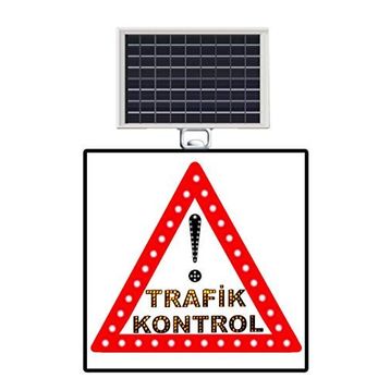 FM Trafik 600x600 mm Dikkat Trafik Kontrol