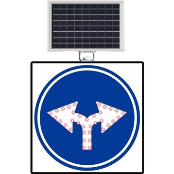 FM Trafik 600x600 mm Her İki Yöne Levhası