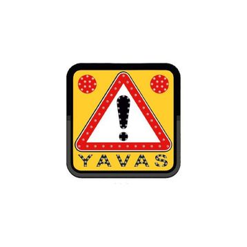 FM Trafik 60x60 cm Yavaş Ac Ledli Yol Bakım Levhası