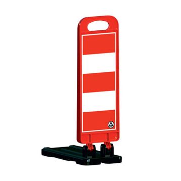 FM Trafik 72x22x45 cm Katlanır Uyarı Levhalı Bariyer