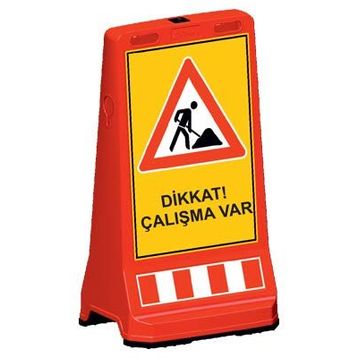 FM Trafik 90x49.5x39.5 cm Ultra Levhalı Uyarı Dubası