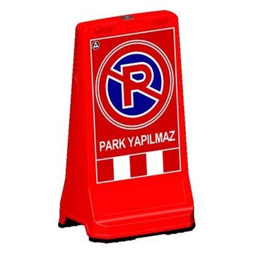 FM Trafik Ultra Levhalı Kırmızı Reklam Dubası