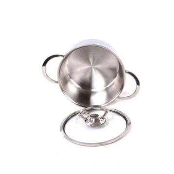 FMS 1014 Şirin Mini 14 x 8 cm Çelik Tencere
