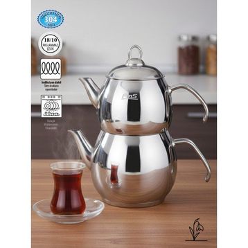 Fms Badem 1.8 lt Metal Orta Boy Çaydanlık