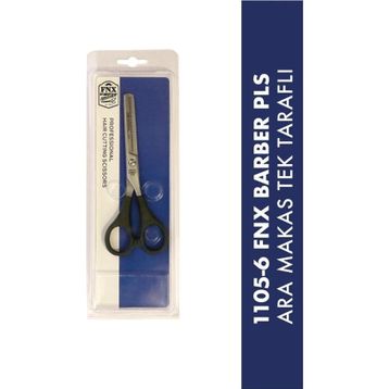Fnx Barber 1105 6 inç Tek Taraflı Plastik Sap Ara Makas
