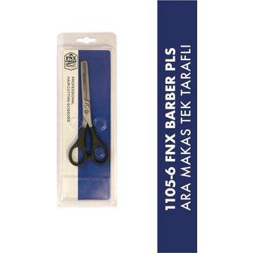 Fnx Barber 1105 6 inç Tek Taraflı Plastik Sap Ara Makas