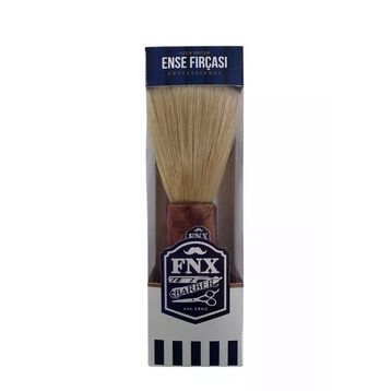 Fnx Barber No: 1 Ahşap Saplı Profesyonel Ense Fırçası