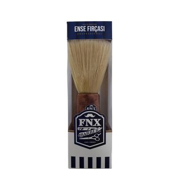 Fnx Barber No: 1 Ahşap Saplı Profesyonel Ense Fırçası