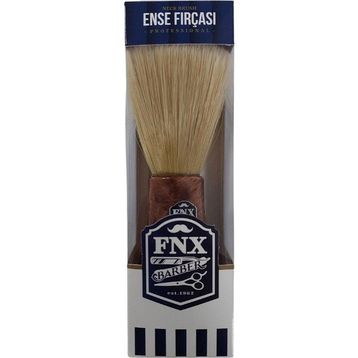 Fnx Barber No: 1 Ahşap Saplı Profesyonel Ense Fırçası