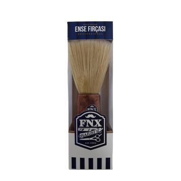 Fnx Barber No: 1 Ahşap Saplı Profesyonel Ense Fırçası