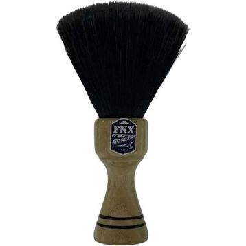 Fnx Barber Siyah Fırçalı Ahşap Saplı Profesyonel Ense Fırçası