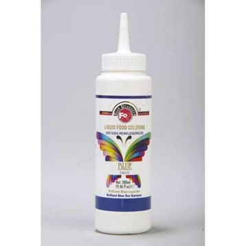 Fo 280 ml Mavi Sıvı Gıda Boyası