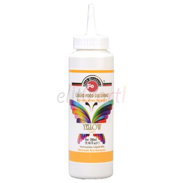 Fo 280 ml Sarı Sıvı Gıda Boyası