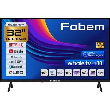Fobem FM32EW3000F 32 inç 82 Ekran HD Ready Whale OS LED TV