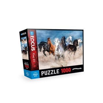 Focus Games 1000 Parça Horses Puzzle