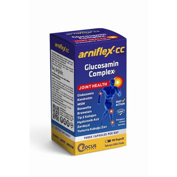 Focus Pharma Arniflex-CC Glucosamin Complex 90 Kapsül