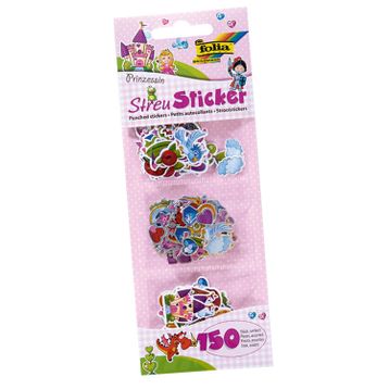 Folia 150 Parça Prenses Punch Sticker