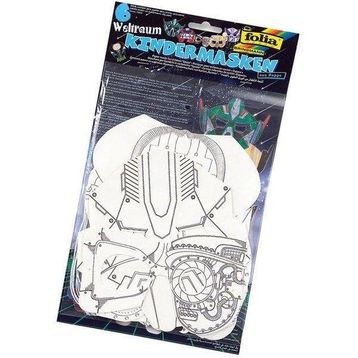 Folia 6 Çeşit Uzay Kağıt Maske
