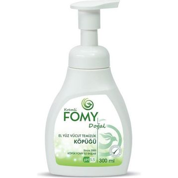 Fomy Doğal Köpük Sabun 300 ml El Yüz Vücut Temizlik Köpüğü