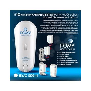 Fomy M012 Köpük Sabunluk