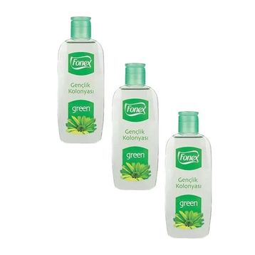 Fonex 3x160 ml Green Gençlik Kolonyası