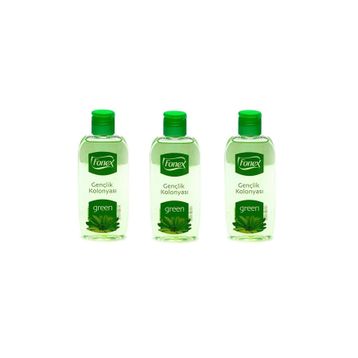 Fonex 3x160 ml Green Gençlik Kolonyası