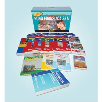 FONO Fransızca Set 13 kitap + 7 CD - Reşit Özkanca