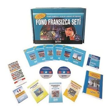 FONO Fransızca Set 13 kitap + 7 CD - Reşit Özkanca