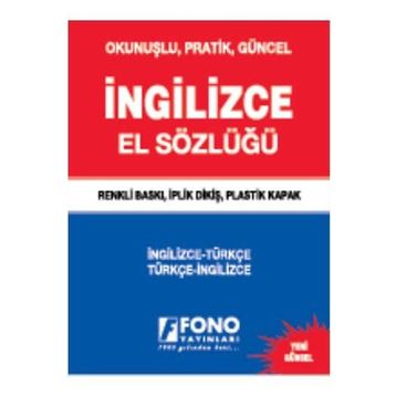 FONO İNGİLİZCE EL SÖZLÜĞÜ - KOLEKTIF
