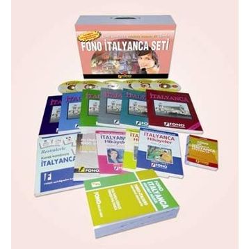 FONO İtalyanca Set 13 kitap + 6 CD - Reşit Özkanca