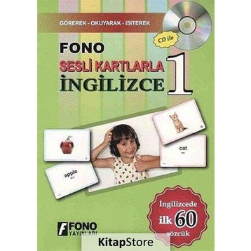 Fono Sesli Kartlarla İngilizce 1 Cd’li - Heyet-Kurul-Komisyon