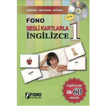 Fono Sesli Kartlarla İngilizce 1 Cd’li - Heyet-Kurul-Komisyon