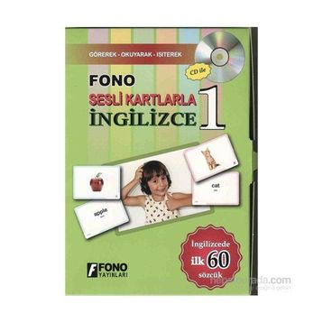 Fono Sesli Kartlarla İngilizce 1 Cd’li - Heyet-Kurul-Komisyon