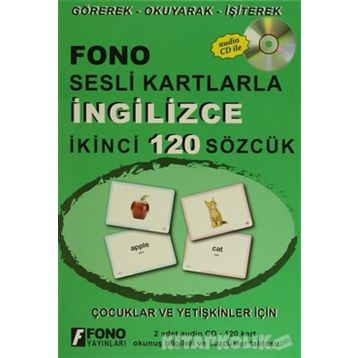 Fono Sesli Kartlarla İngilizce İkinci 120 Sözcük 2 CD - Heyet-Kurul-Komisyon